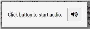 Chrome Audio Start
                  Button