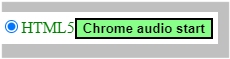 Chrome Audio Start Button